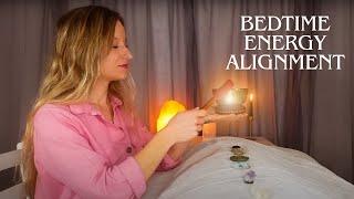 ASMR Reiki Energy Alignment For Deep Relaxation Before Bed, Sound Healing, Crystals & Soft Spoken