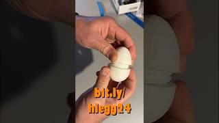 Free Tinkercad 3-D printable threaded Easter egg. #3dprint #easteregg