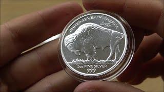 Indian Head Buffalo Silver Round Review   European Mint Part 5 of 6