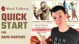 Quick Start Guide for Gamemasters | Tutorials with Mr. Tarrasque