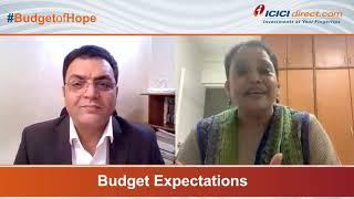 Webinar with Ms. Shubhada Rao, Founder QuantEco Research, on Budget expectations. #BudgetofHope