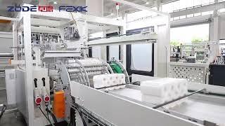 Full automatic toilet paper and kitchen towel bundling packing machine Toilet paper making machine