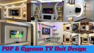 Latest TV Wall Unit Design || Modern TV Wall Unit Design || #pop #decoration #design