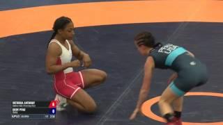 48 Round 1 - Victoria Anthony (Sunkist Kids WC) vs. Cody Pfau (TMWC)