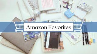 Amazon Must Haves for my Hobonichi | Everyday Items Used for Planning | Stickers, Pens & More!