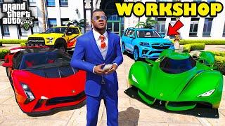 Franklin Bring Most Rare And Expensive Vision Concept Cars In His Workshop GTA 5