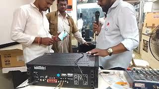 Ahuja 200RMS 400watts SpeakerSRX-250 DXM Sound Testing and SSA-250DP Amplifier explained 9550299953