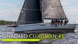 ClubSwan 43 – first sail of this eagerly awaited, slippery new cruiser-racer from Nautor Swan