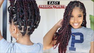 2 Hour EASY CROCHET PASSION TWISTS (cheat method)