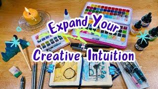 Expand your Creative Intuition With Easy Mixed Media Exercises