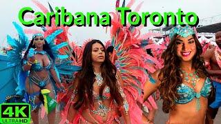 【4K】CARIBANA TORONTO WALK | CARIBBEAN FESTIVAL TORONTO | CARIBANA 2024