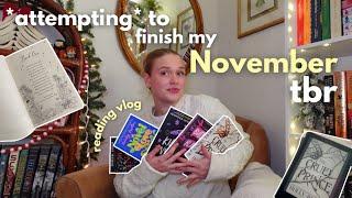 Can I finish my TBR in four days??‍️‍️ *reading vlog*