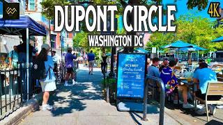 DuPont Circle Washington, DC | Walking Tour 4K