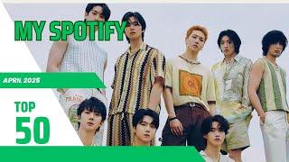 MY TOP 50 KPOP SONGS ON SPOTIFY (april 2025)