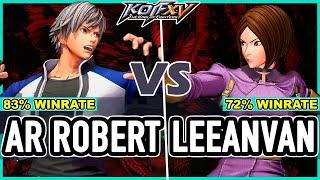 KOF XV  AR Robert (Benimaru/Rock/Isla) vs Leeanvan (Whip/Isla/Sylvie)