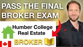The Humber College Real Estate Final Broker Exam: What To Expect!