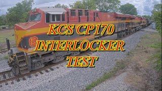 KCS CP170 Interlocker  Efficiency Test With Dash Train & "Scanner Feed"