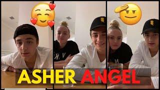 Asher angel fundraising for ronan thomson foundation | Asher angel Instagram live 2020