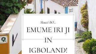 Let's learn EVERYTHING about the Igbo - EMUME IRI JI - NEW YAM FESTIVAL - in Igbo land