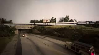 Two Long Island railroad GP38’s leave the cannonball eastbound with an MP 15 bring up the rear.