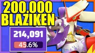 Over 200,000 Damage Incredible BLAZIKEN | Pokemon Unite