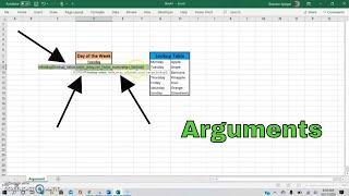 Function Arguments in Excel Explained. An Introduction to Arguments in Excel. #Excel