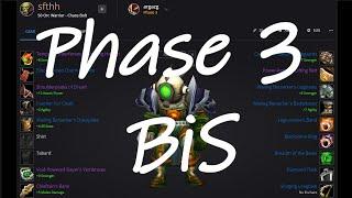 Phase 3 DPS Warrior BiS (how to)