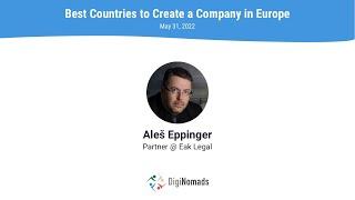 Aleš Eppinger - Create a company in Czech Republic