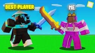 I 1v1ed The BEST ROBLOX BEDWARS Player...