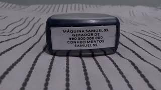 [VIA LÁCTEA] MÁQUINA SAMUEL SS EXPERT INTELIGENTE