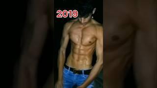 2019 - 2024 ️‍… #fitness #transformation #shredded_dheeraj