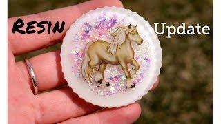 Resin Update Kawaii Cabochon from Cupcake Mold Base