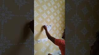 Asian paints all stencil latest design Mohali Panchkula  best paint royale Play white colo #painting