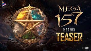 MEGA 157 Movie Motion Teaser | Megastar Chiranjeevi | Vassishta | UV Creations | TFN | Fan Made