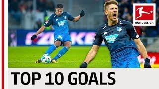 Top 10 Hoffenheim Goals 2017/18 - Gnabry, Kramaric & More