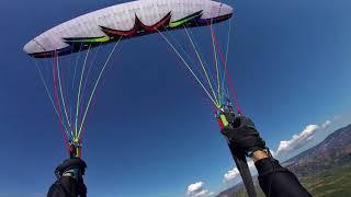 Paragliding under the UTurn JOKER17 serial model