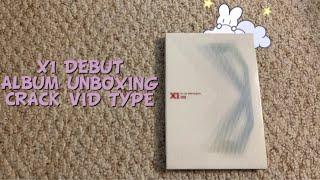 [unboxing] X1- 1st mini album QUANTUM LEAP 비상 ver. (crack vid type)