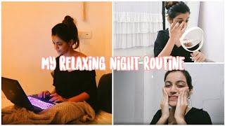 My Relaxing Indian Evening to Night Routine | Dinner & Skincare