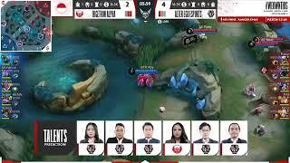 MELISSA NINO MANIAC DI PLAY OFF | BTR vs ALTER EGO GAME 4 | PLAY OFF SEASON 11 | MPL INDONESIA