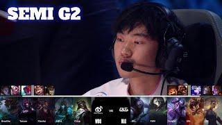 WBG vs BLG - Game 2 | Semi Final LoL Worlds 2024 | Weibo Gaming vs Bilibili Gaming G2 full