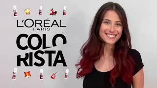 Temporary hair color at home with L'Oréal Paris Colorista