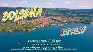 Bolsena Italy/Lake Bolsena/Lazio/Озеро Больсена пупок Італії