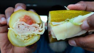 Jimmy John's Picklewich Review | No Bread JUST PICKLES!