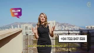 Ático exclusivo de Adriana Ciobanu y Juan Carlos Avarguez, Century 21 Evolution, Benidorm, Alicante