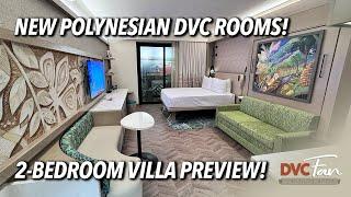 First Look: NEW Model Rooms at Disney’s Polynesian Island Tower!