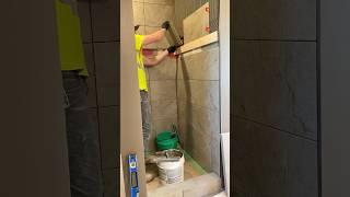 More wall tile #tile #diy #construction #howto