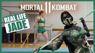 MARTIAL ARTIST does JADE'S MOVES from MORTAL KOMBAT 11