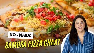 Samosa Pizza Chaat | Easy & Delicious Festive Appetizer for Diwali Parties | Samosa+Pizza= Samosizza