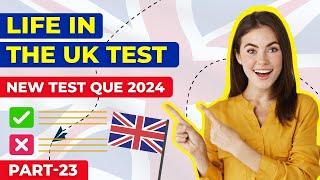 New Questions Life In The UK Test 2024 | UK Citizenship Test