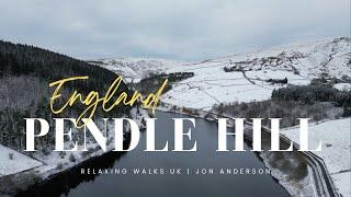 Pendle Hill - England & Surrounding Villages By Drone | 4K